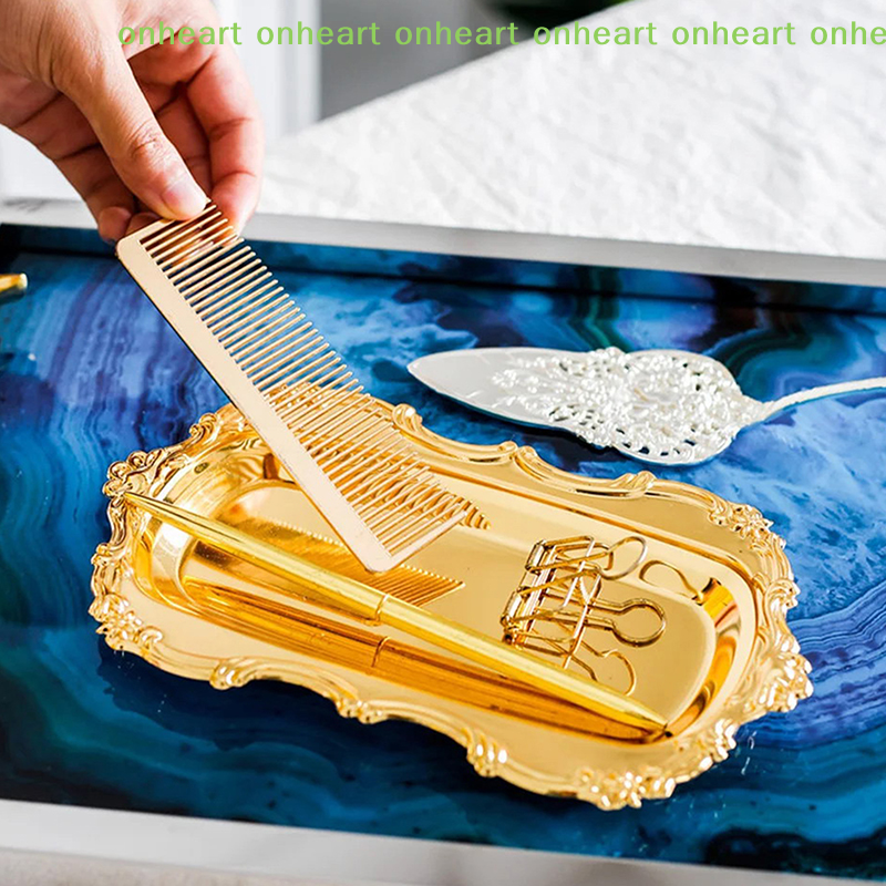 Outdoor Furniture Vintage - [C]Vintage Embossed Tray Serving Platter For