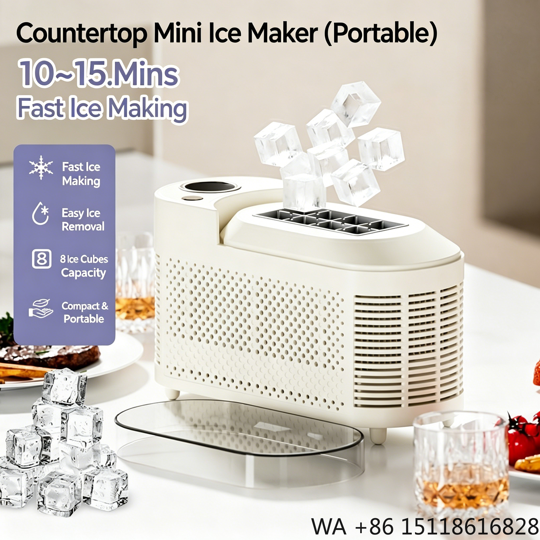 Outdoor Furniture Set Sale - Hot Sale Portable Ice Maker USB