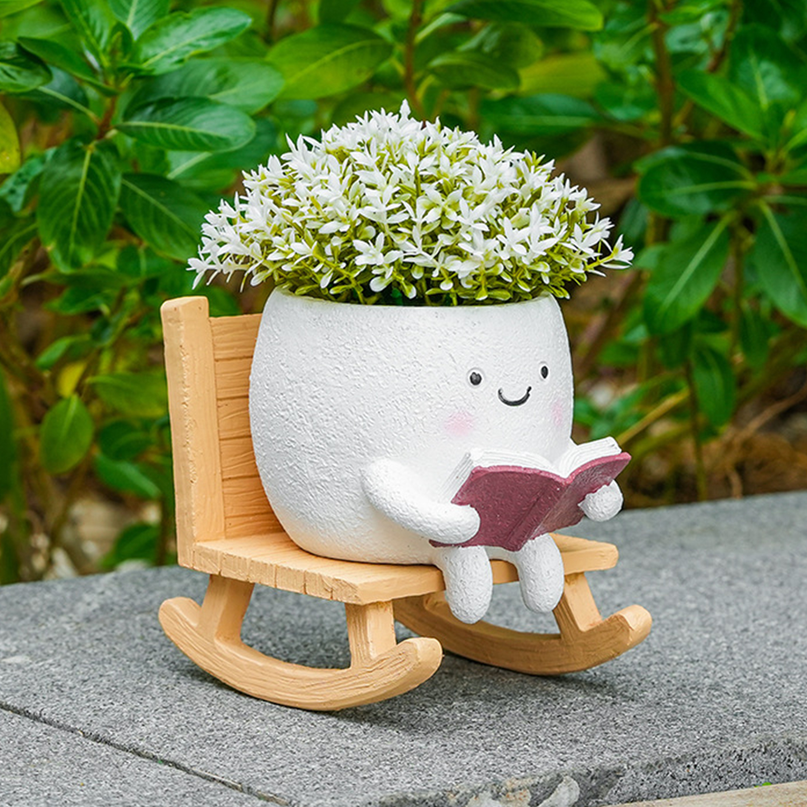 Chair/Swing Smile Face Planter - Garden Swing Chair のレビューと価格