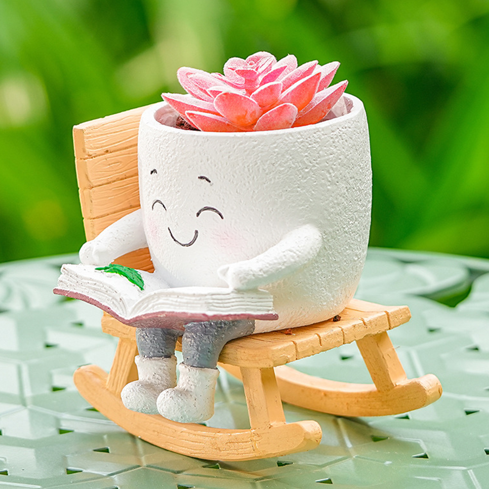 Chair/Swing Smile Face Planter - Garden Swing Chair のレビューと価格