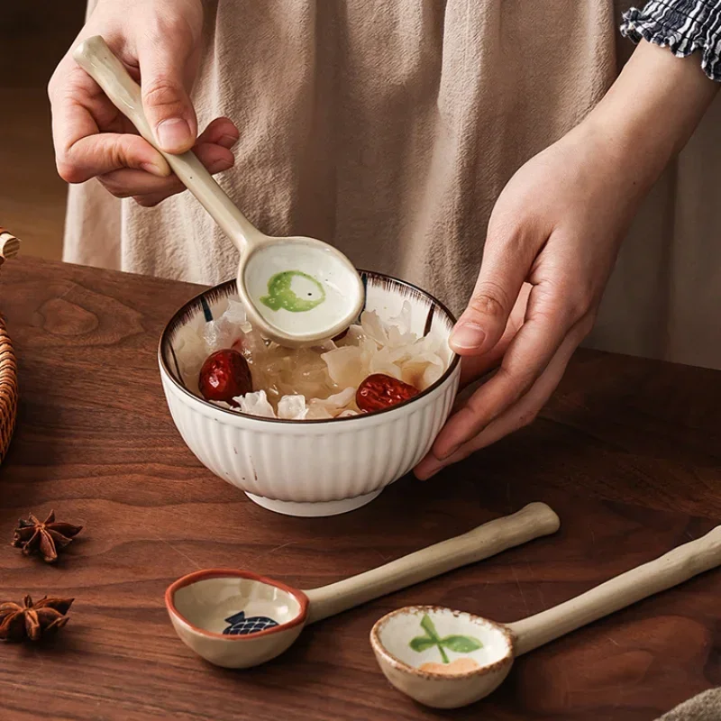 Hand-Painted Ceramic Spoons Co - Outdoor Furniture Vintage のレビューと価格