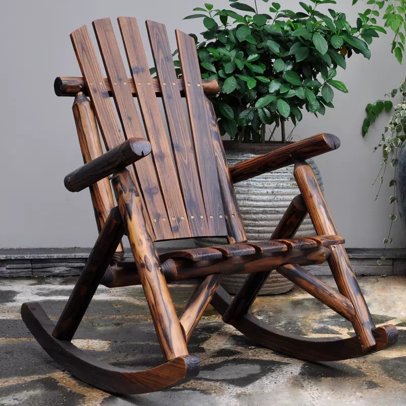 Outdoor Furniture Wooden Rocki - Garden Swing Chair のレビューと価格