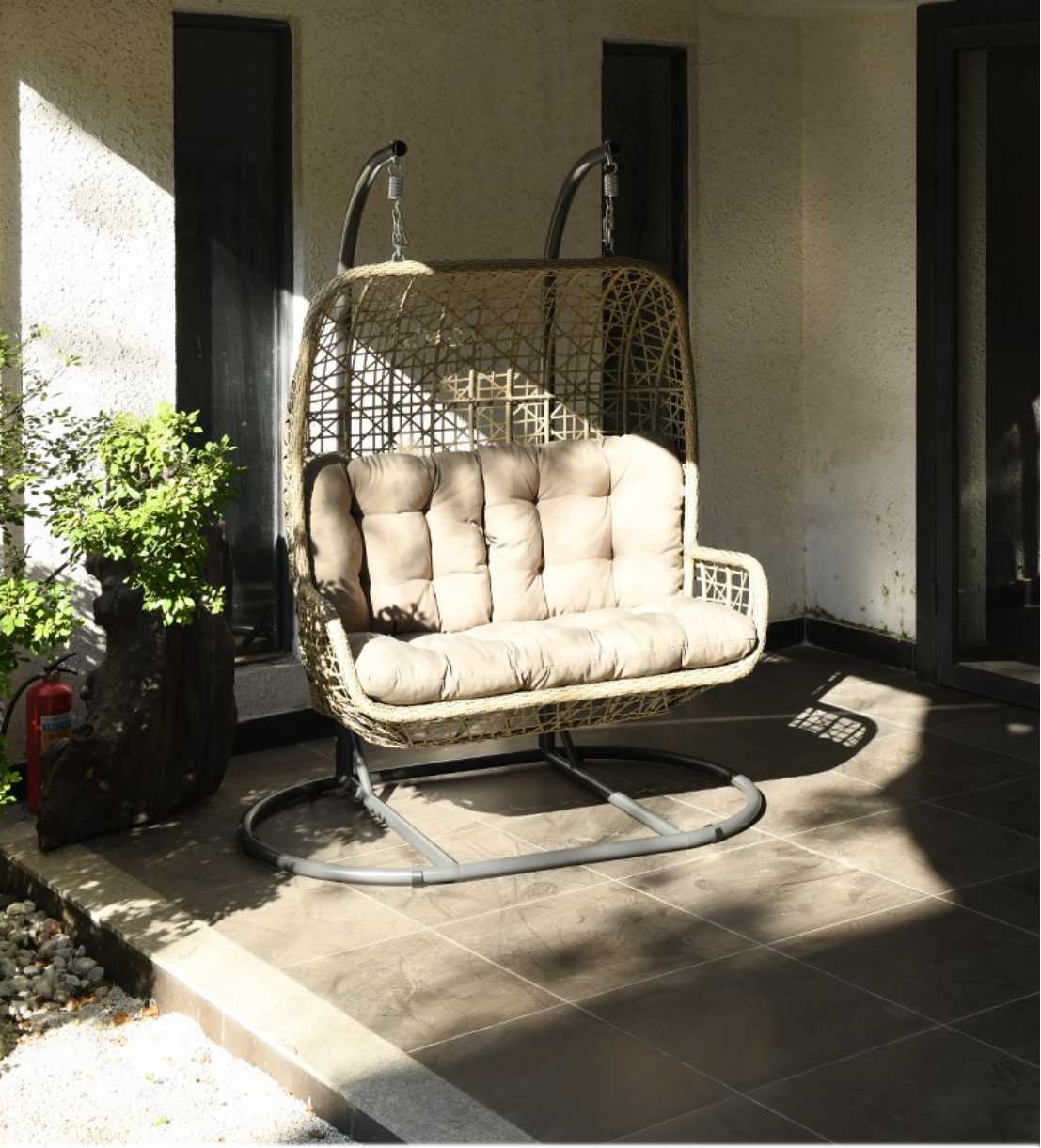 Garden Patio Outdoor Double Ch - Garden Swing Chair のレビューと価格