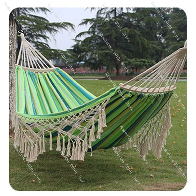 Canvas Double Hammock with Tas - Garden Swing Chair のレビューと価格