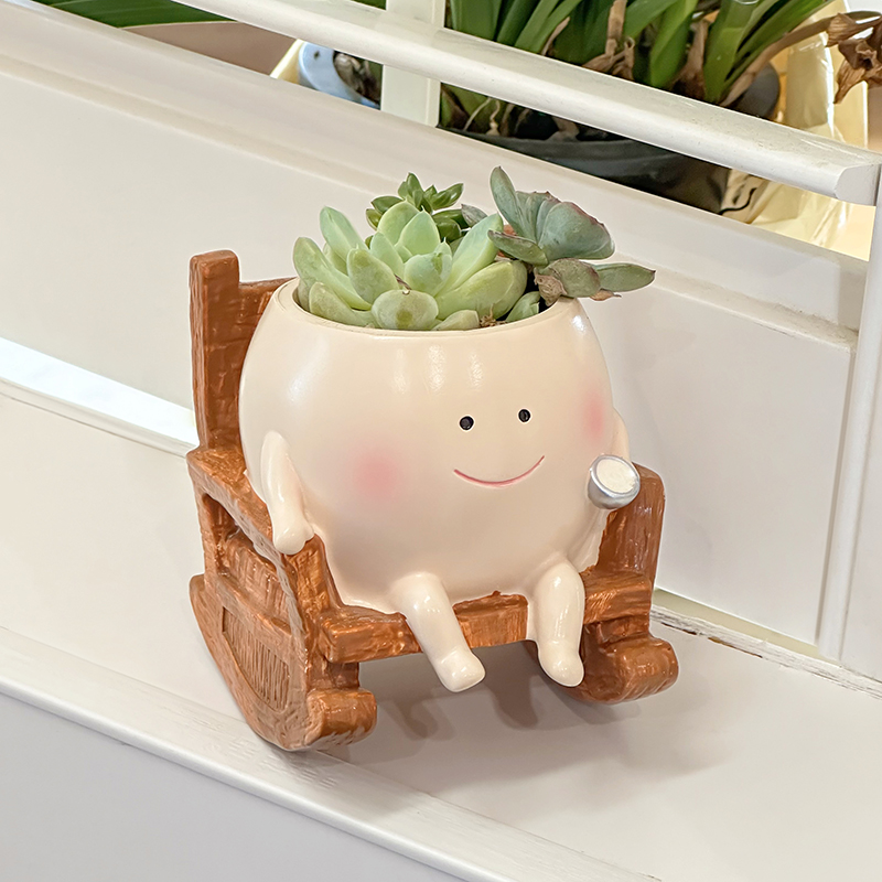 Cute Chair/Swing Smiling Face  - Garden Swing Chair のレビューと価格