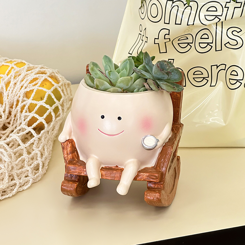 Cute Chair/Swing Smiling Face  - Garden Swing Chair のレビューと価格