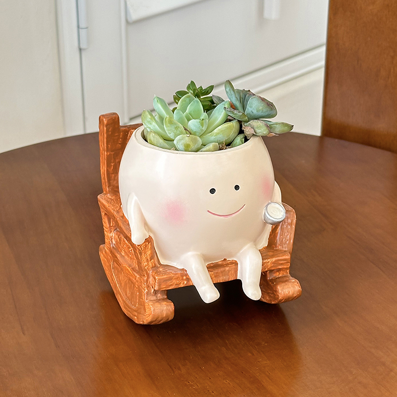 Cute Chair/Swing Smiling Face  - Garden Swing Chair のレビューと価格