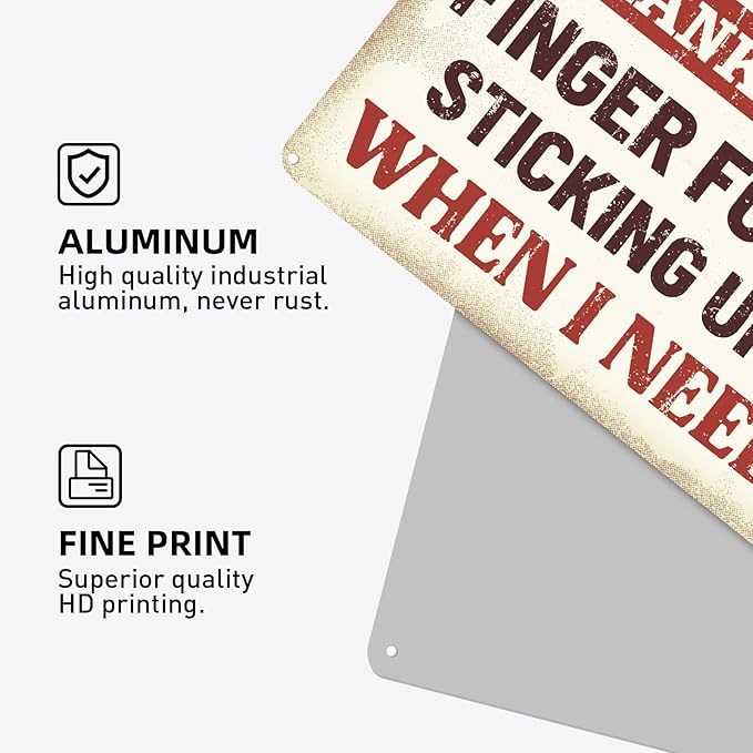 Vintage Decor Metal Sign Warni - Outdoor Furniture Vintage のレビューと価格