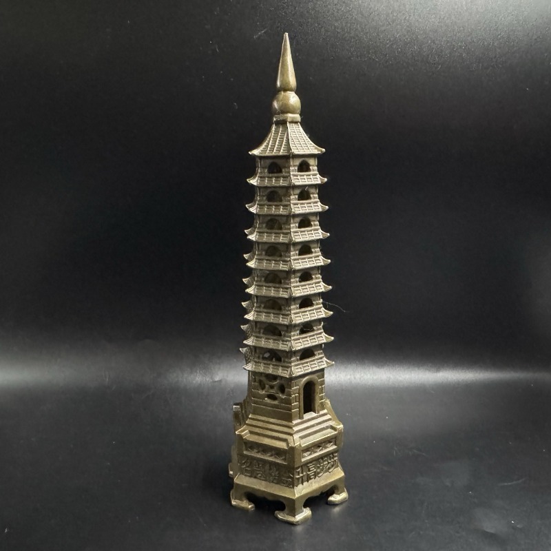 Vintage 9 Layer Metal Pagoda S - Outdoor Furniture Vintage のレビューと価格