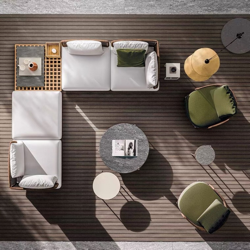 Outdoor Sofa Courtyard Set, Ho - Outdoor Furniture Set Sale のレビューと価格