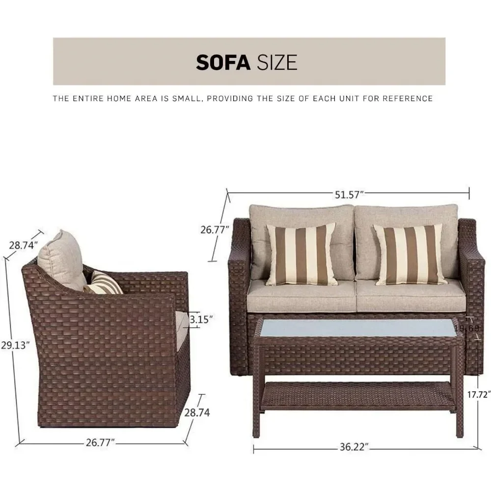 SAT Outdoor Patio Furniture Se - Outdoor Furniture Loveseat のレビューと価格
