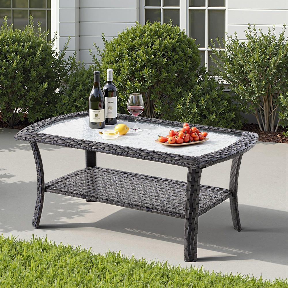 Pieces Wicker Patio Furniture  - Outdoor Furniture Loveseat のレビューと価格