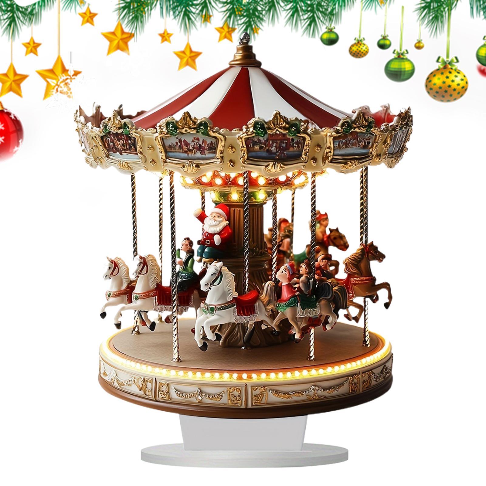 Christmas Table Decor Carousel - Outdoor Furniture Vintage のレビューと価格