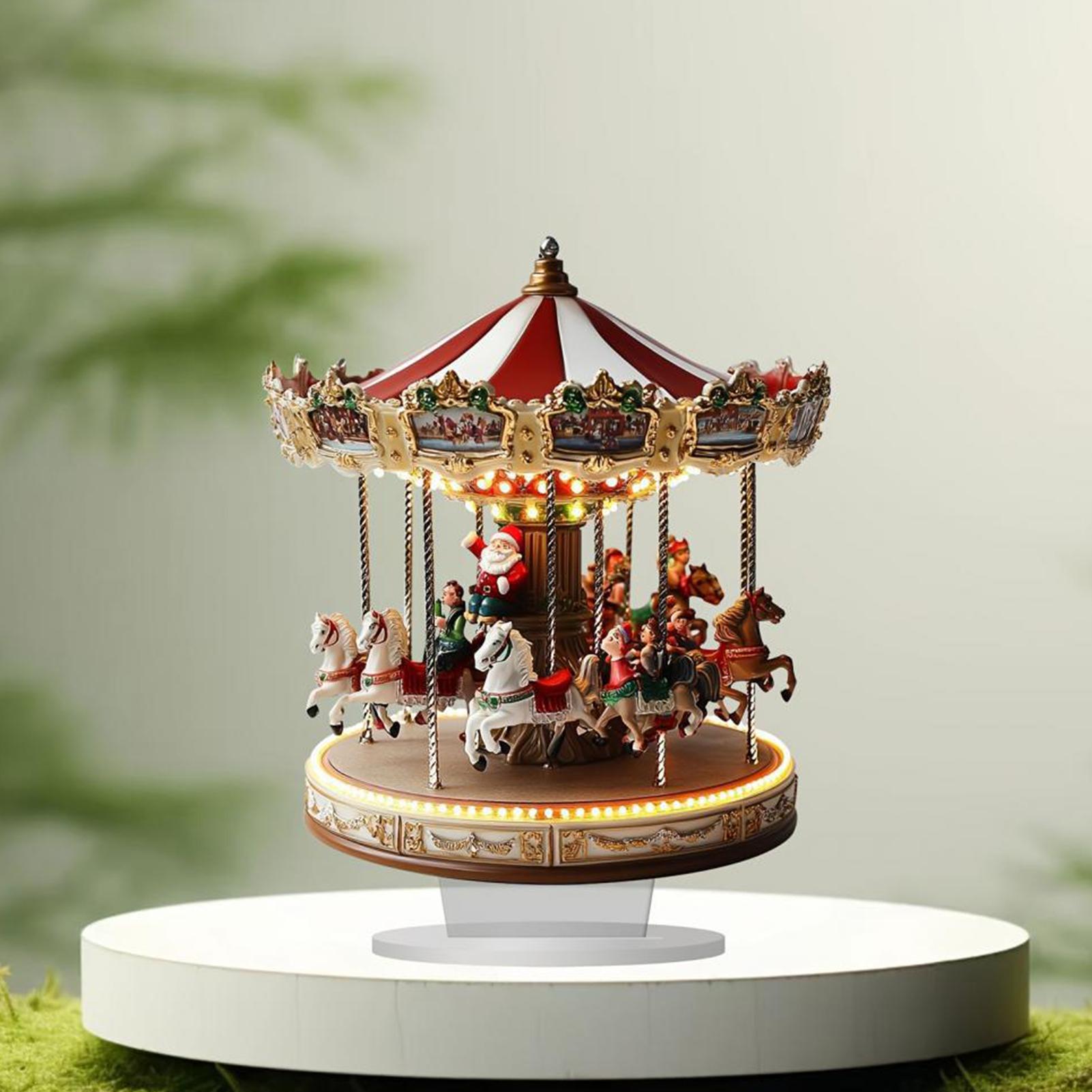 Christmas Table Decor Carousel - Outdoor Furniture Vintage のレビューと価格