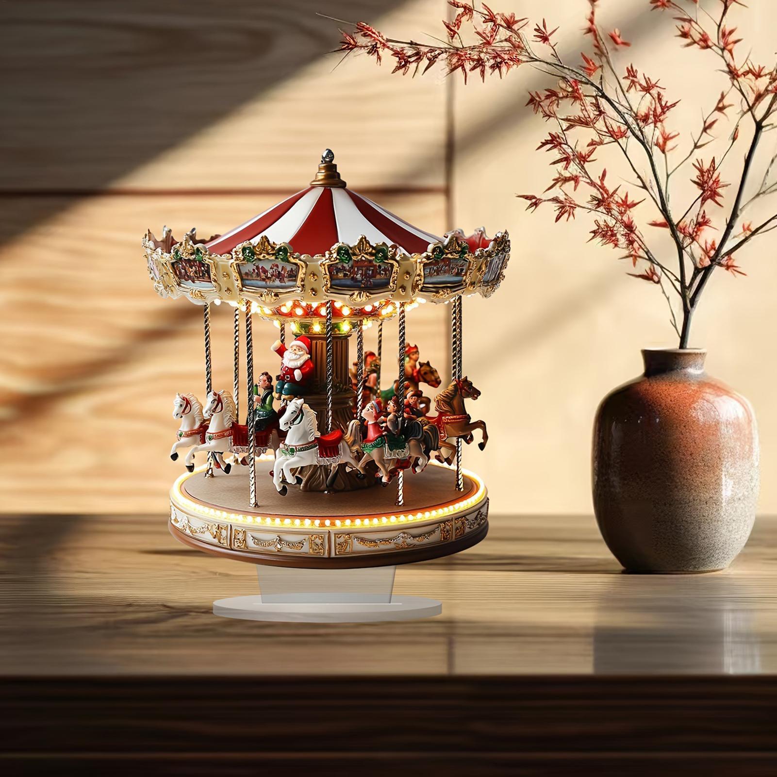 Christmas Table Decor Carousel - Outdoor Furniture Vintage のレビューと価格