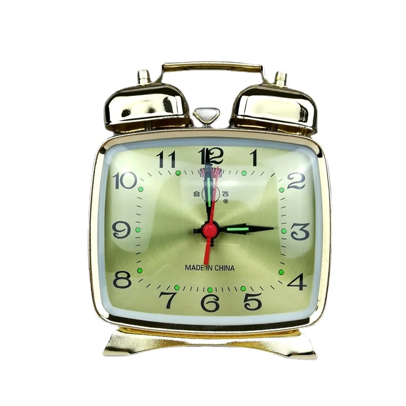 Metal Mechanical Alarm Clock C - Outdoor Furniture Vintage のレビューと価格