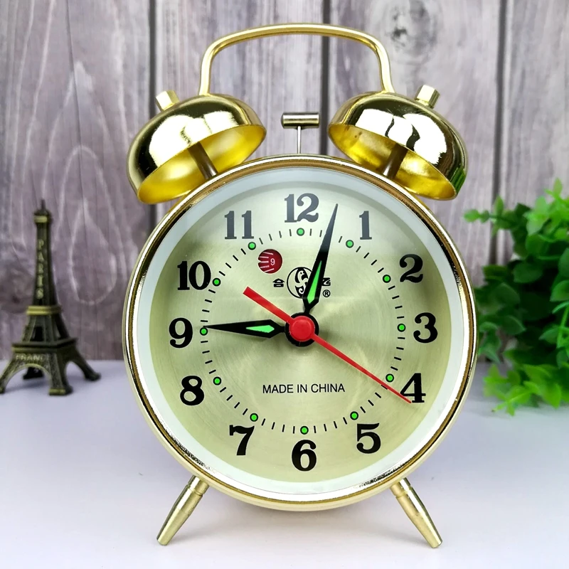 Metal Mechanical Alarm Clock C - Outdoor Furniture Vintage のレビューと価格