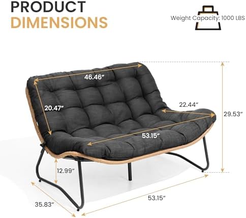 Outdoor Loveseat, 2 Seater Out - Outdoor Furniture Loveseat のレビューと価格