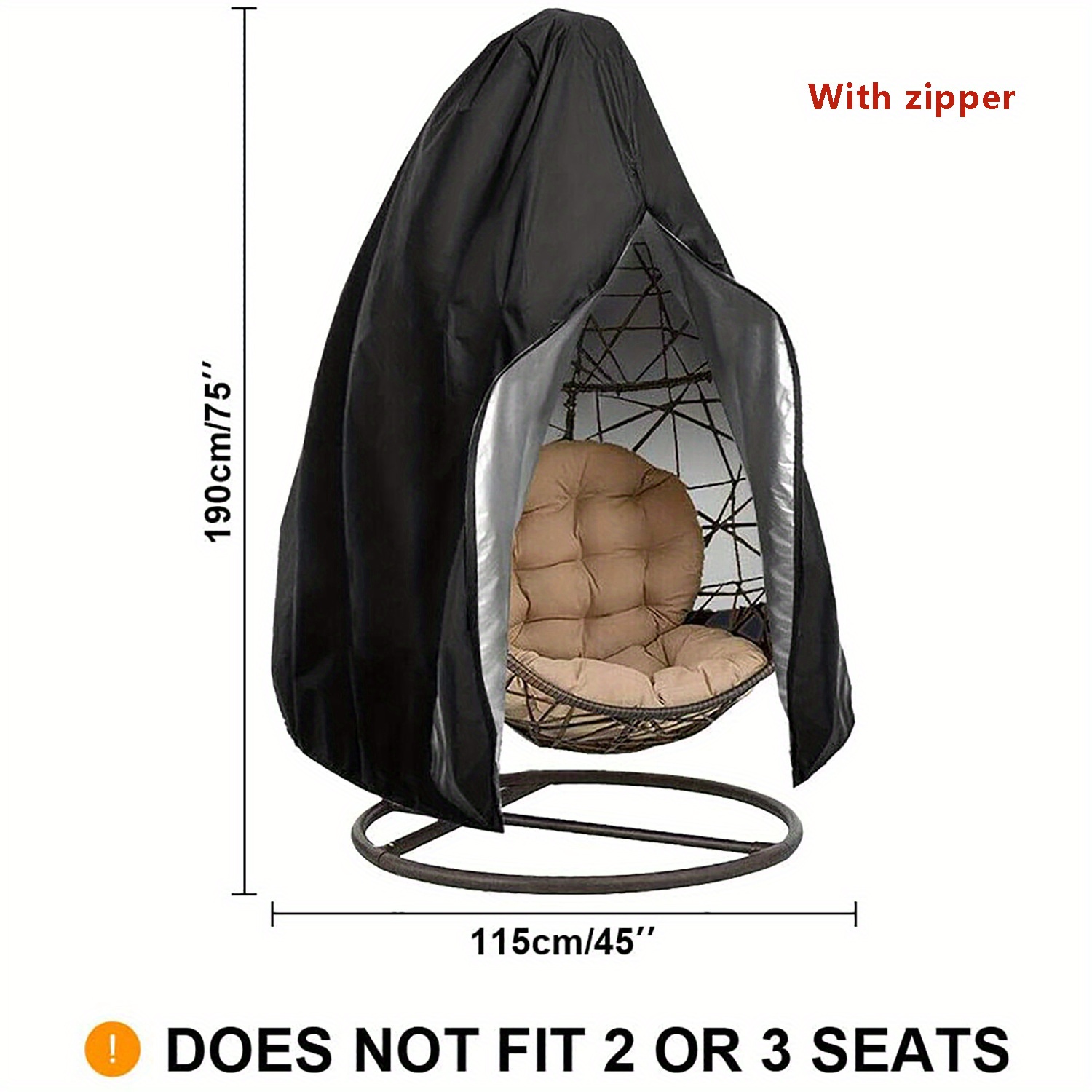 Waterproof Anti-UV Heavy Duty  - Garden Swing Chair のレビューと価格