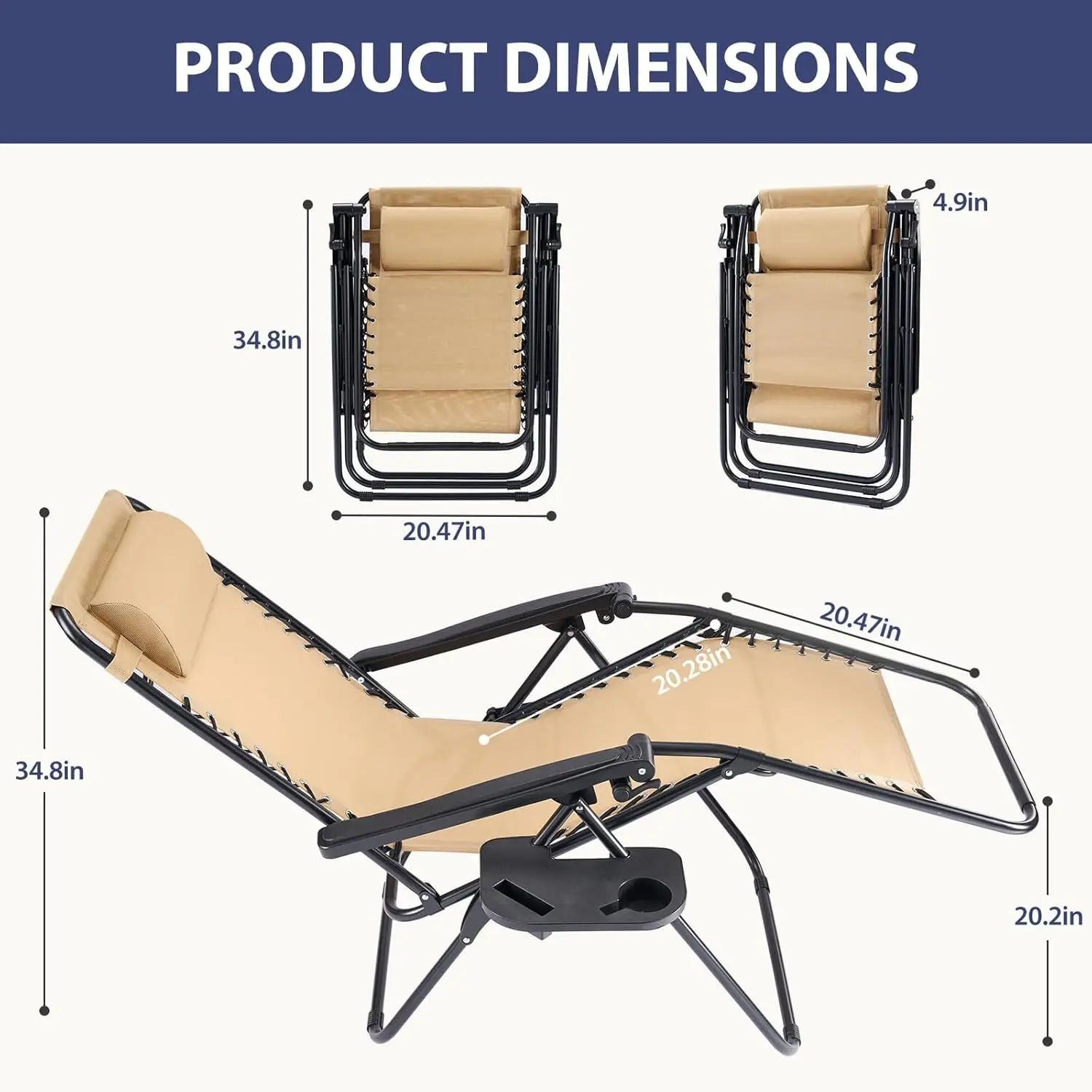 Zero Gravity Lounge Chair Set  - Outdoor Furniture Set Sale のレビューと価格