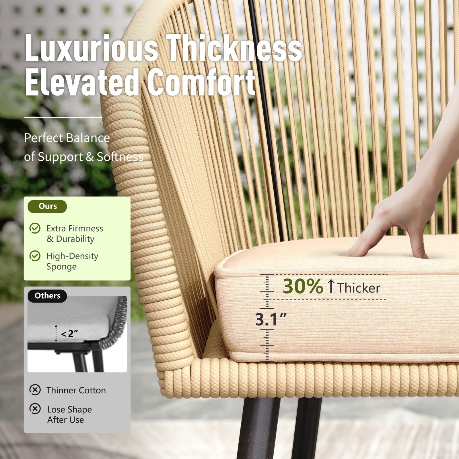Outdoor Dining Set Patio Ratta - Outdoor Furniture Vietnam のレビューと価格