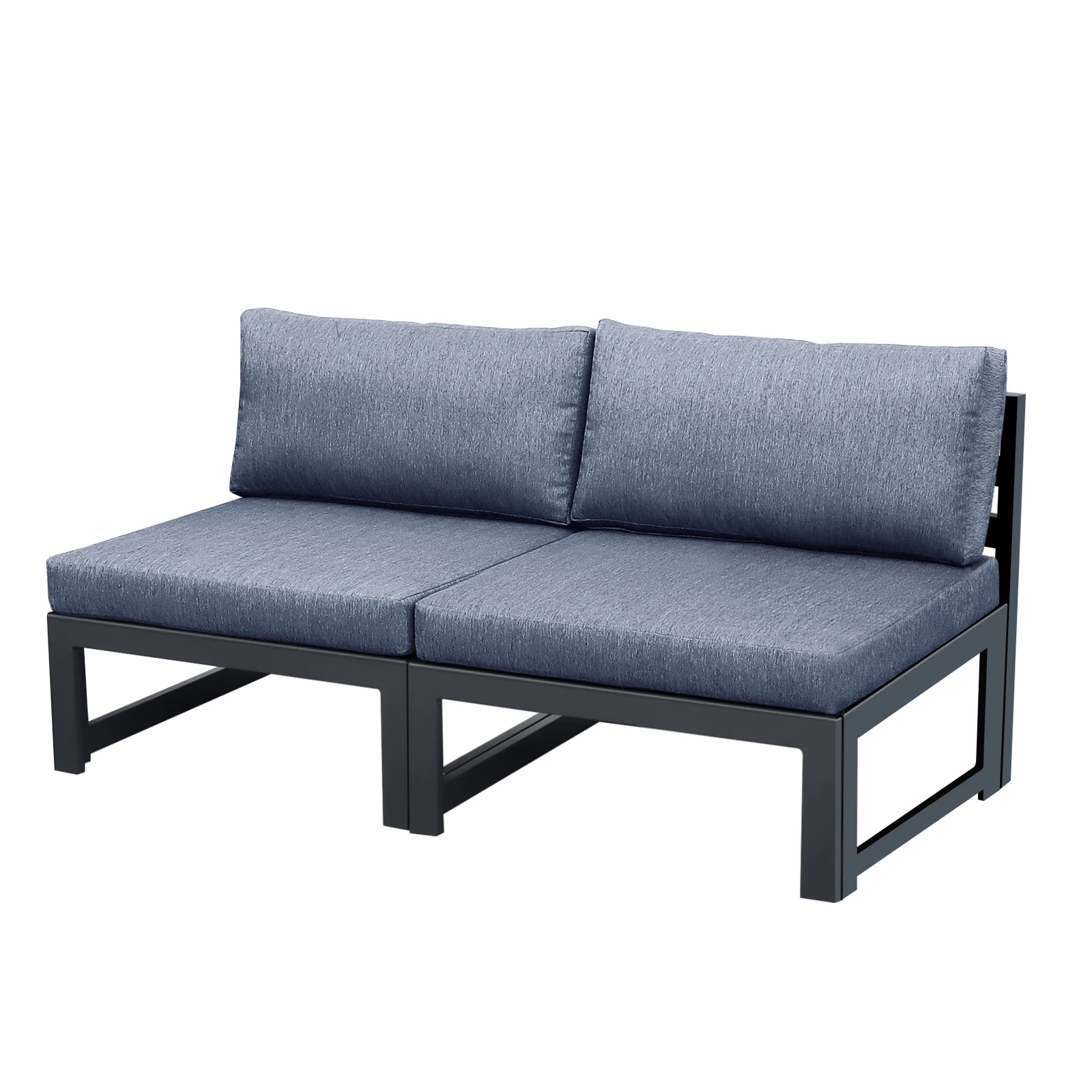 Patio Sectional love seat arml - Outdoor Furniture Loveseat のレビューと価格