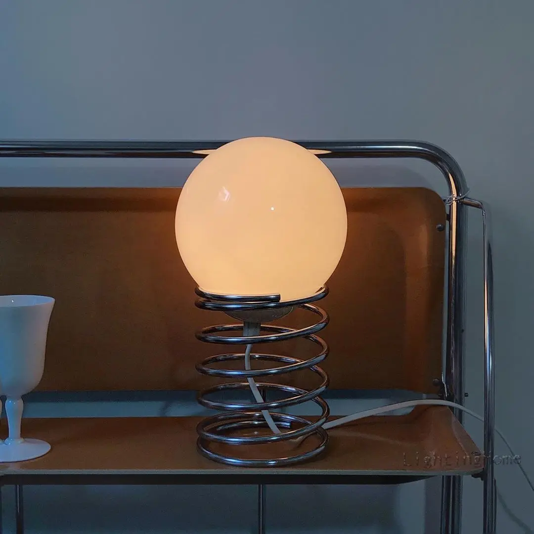 Ins Bauhaus Spring Table Lamp  - Outdoor Furniture Vintage のレビューと価格